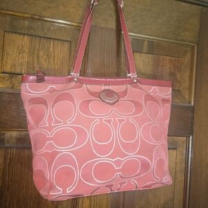 Stylish Pink Tote Bag